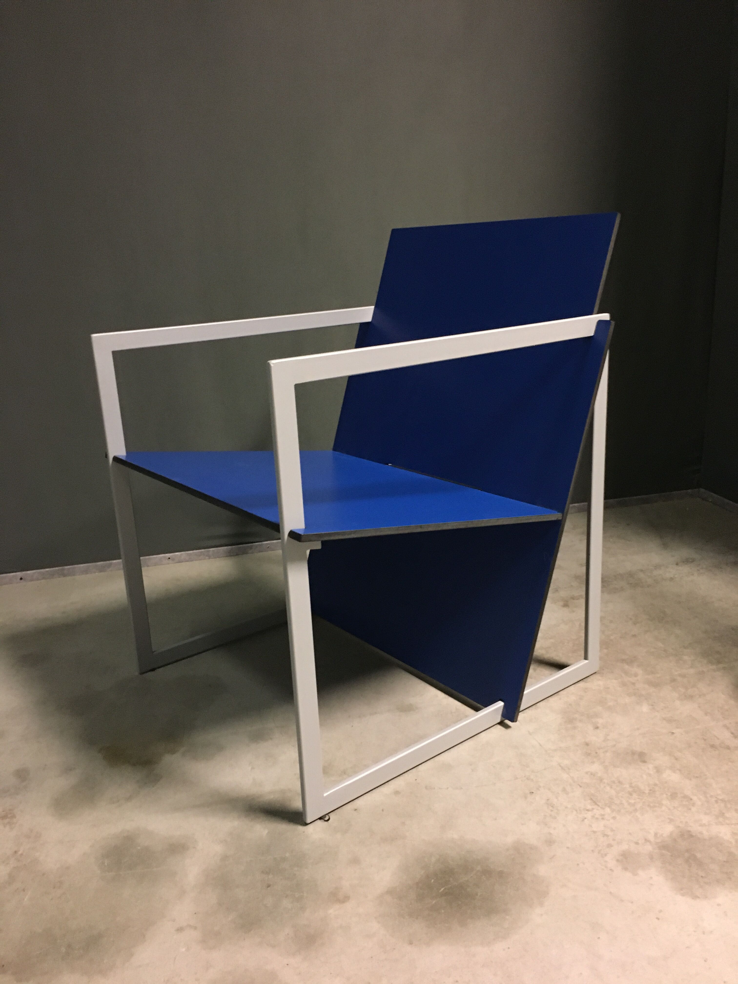 Ensemble de 3 chaises longues modernistes Spectro par Hank Kwint pour Lourens Fisher, années 1990