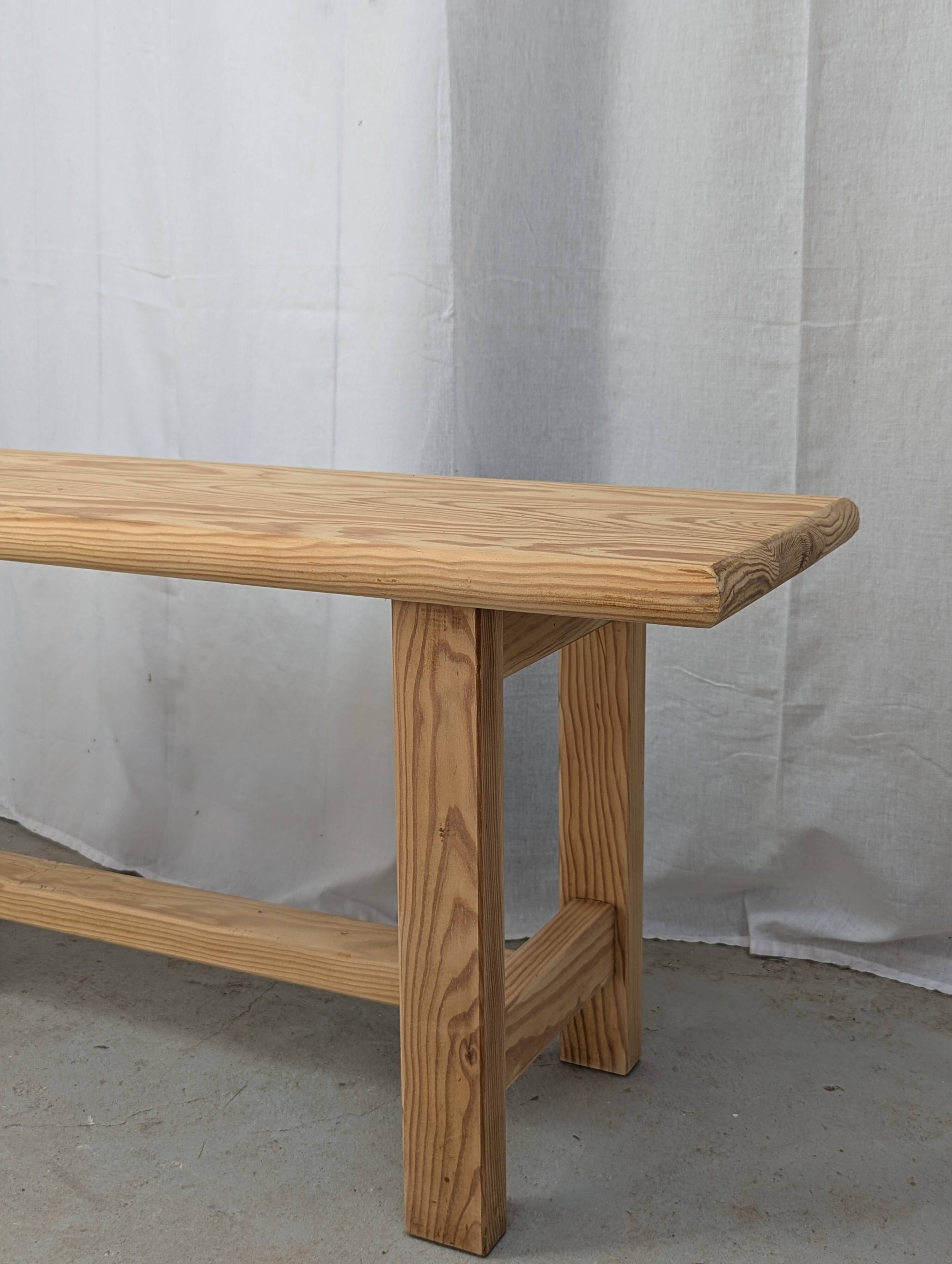 Raw wooden band (pine)