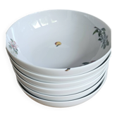 Beautiful deep plates Limoges porcelain