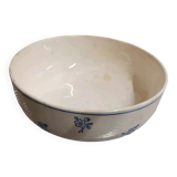 Antique Gien earthenware salad bowl