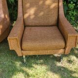 Pair of 1950s armchairs