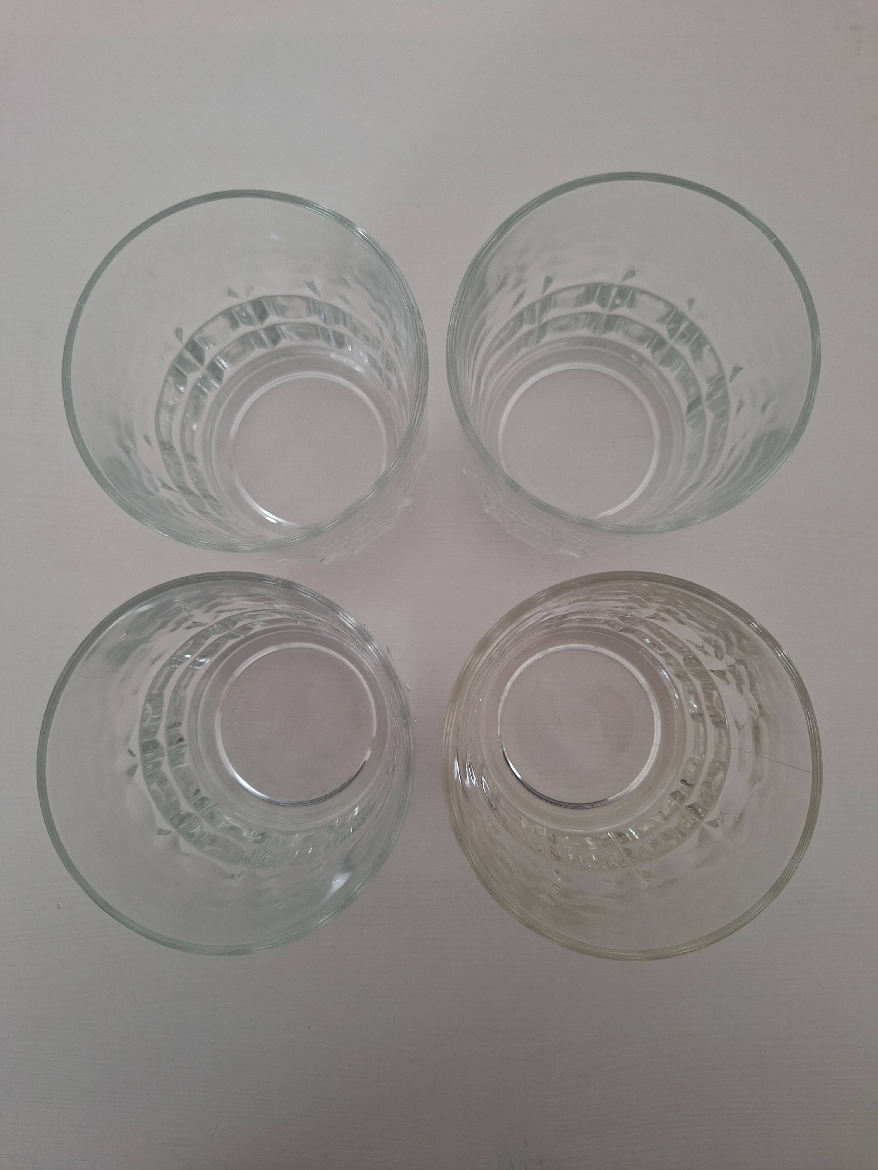 4 whisky glasses from the 70s
