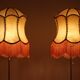 Pair of Bergboms floor lamps, G-024, brass, modern Scandinavian / mid-century style.