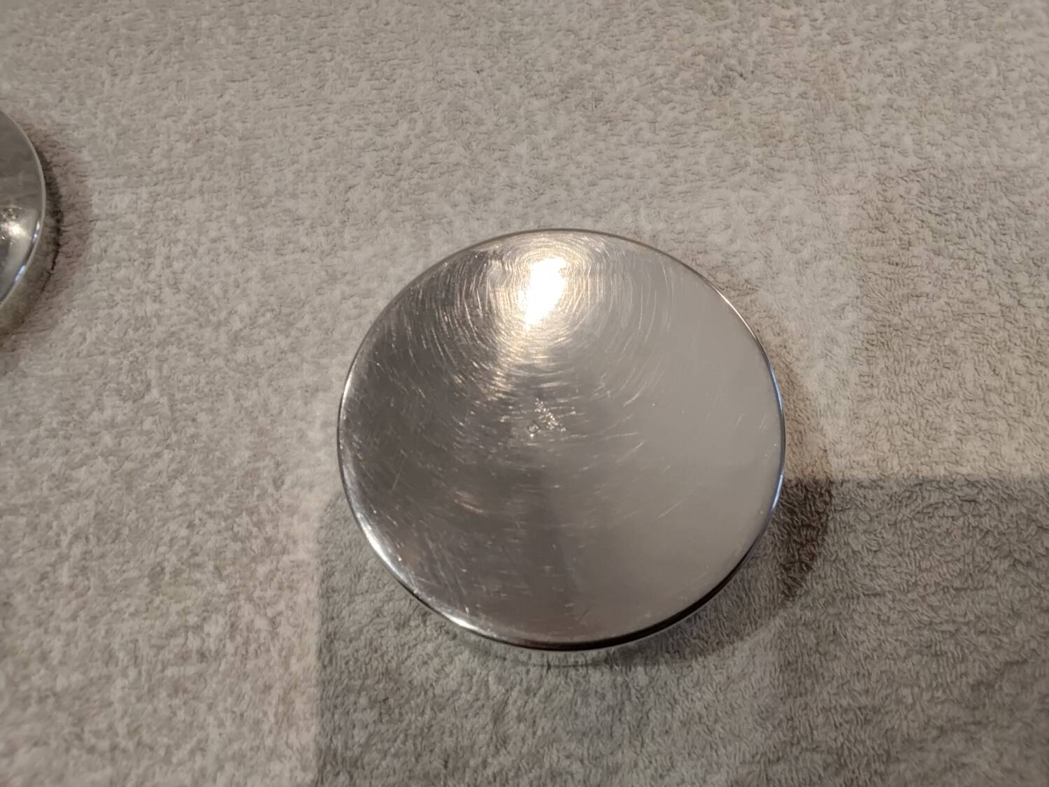 Silver metal sugar bowl silversmith Christofle model Mercury Sabattini