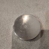 Silver metal sugar bowl silversmith Christofle model Mercury Sabattini