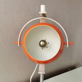 Vintage orange lamp space age, eyeball, 1970