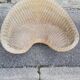 Fauteuil vintage de yoga rotin