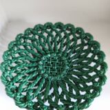 Woven ceramic basket Vallauris