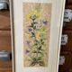Painting on Japanese paper, herbarium style, 20 cm x 37 cm