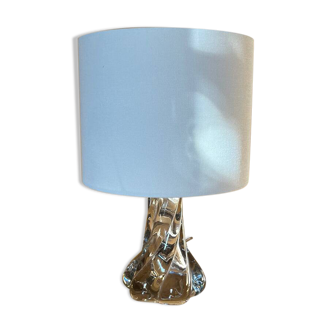 Vintage transparent glass lamp