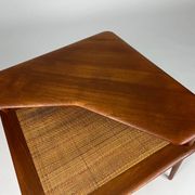 Danish corner coffee table Minerva in teak Hvidt Mølgaard-Nielsen