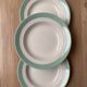 Set de 3 assiettes creuses en faïence St Amand