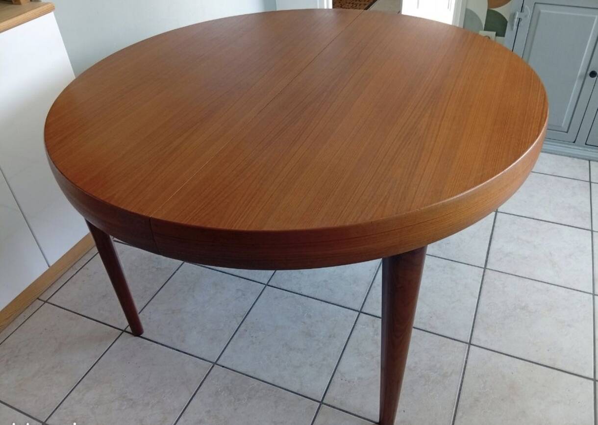 Table scandinave vintage teck