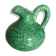 Green glazed ceramic pitcher, marius giuge at vallauris 50's