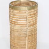 Umbrella stand ratan bamboo