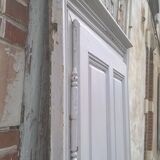 Moulded door with xix eme frame
