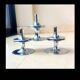 Stoffi candle holders (3)