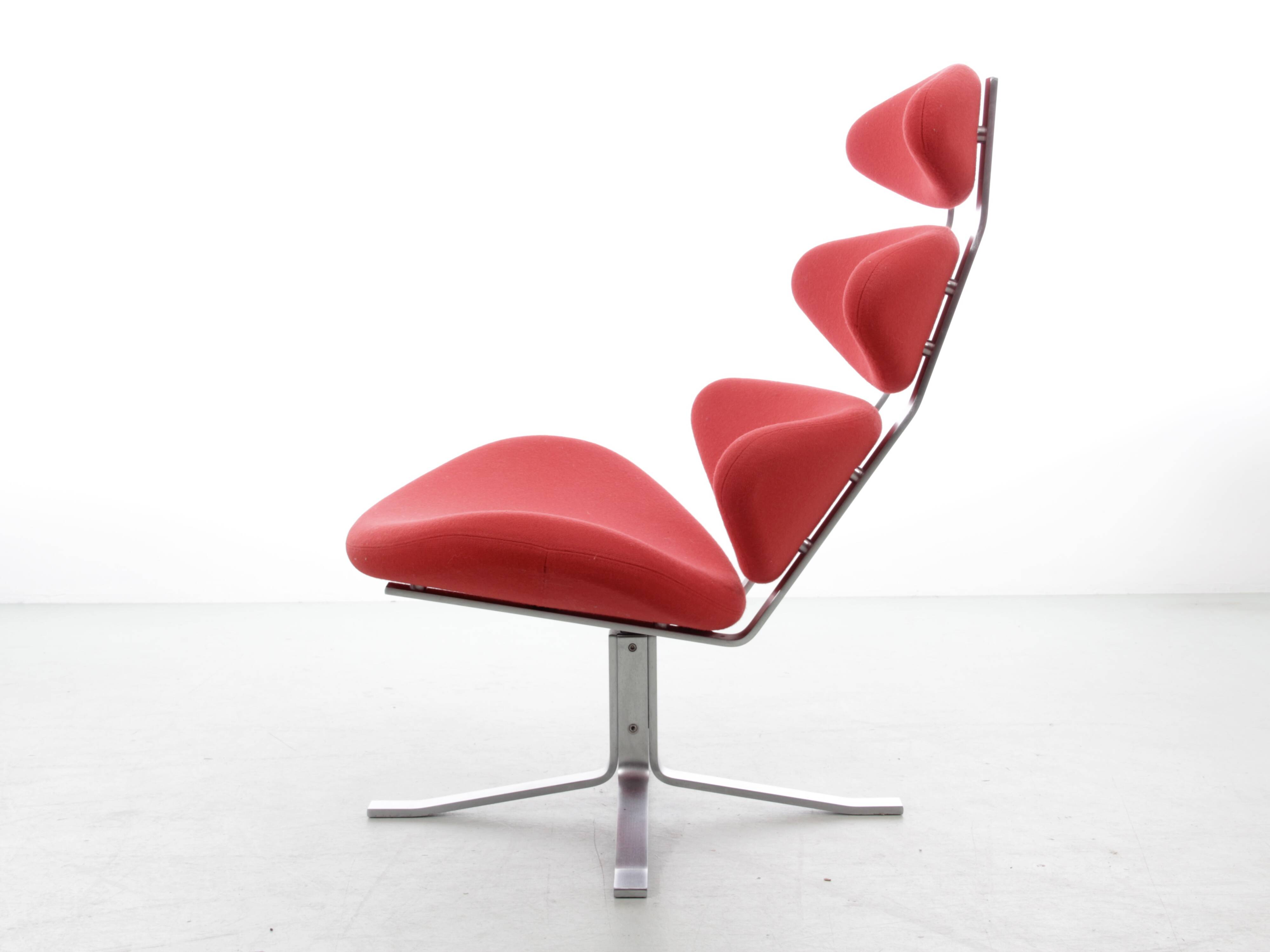 Paire de fauteuils scandinaves vintage modèle Corona