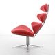 Paire de fauteuils scandinaves vintage modèle Corona