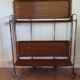 Desserte roulante en formica vintage