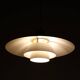 Louis Poulsen / Poul Henningsen “PH 4-3” lampe suspendue / Design danois moderne du milieu du siècle / Années 1970