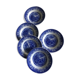 Assiettes creuses en faïence Sarreguemines modèle Yeddo