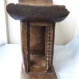 Tabouret africain en bois