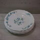 Lots de 5 d'assiettes et 1 assiette creuse , VERONICA  , Arcopal au motifs "Fleurs bleu Myosotis"