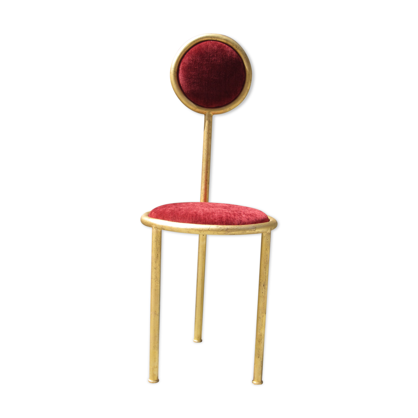 Artist's proof handcrafted tripod chair