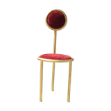 Chaise tripode fabrication main épreuve d'artiste