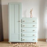 Asymmetrical wardrobe