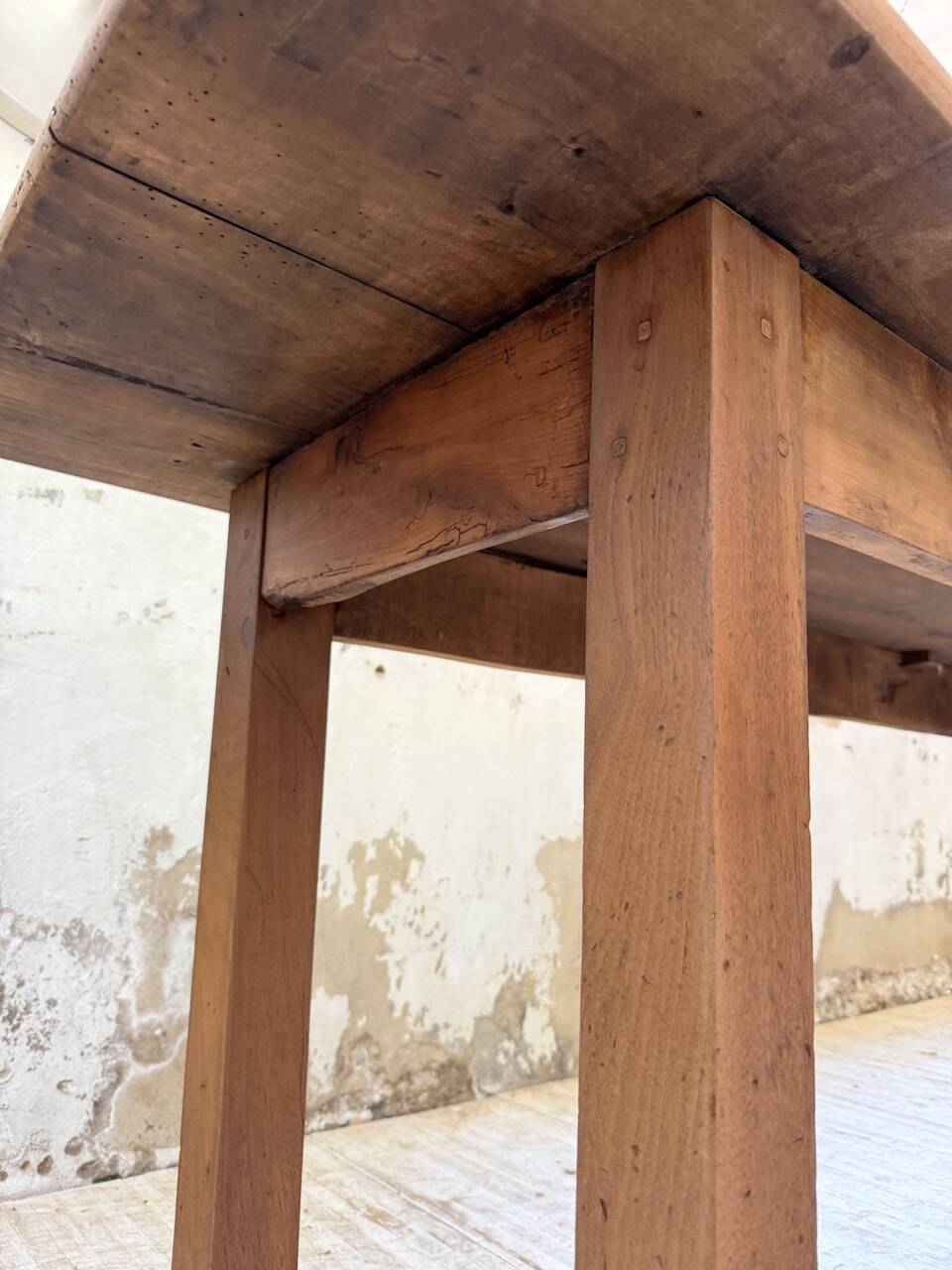 Walnut farmhouse table 2.10m from the 50s