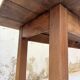 Walnut farmhouse table 2.10m from the 50s