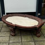 Antique Balinese Style Salon Table