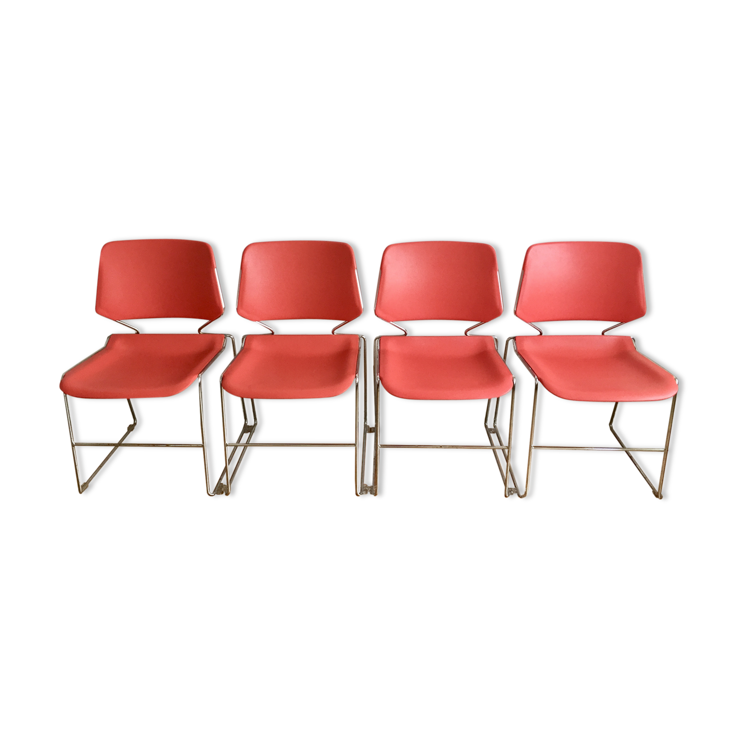 4 chairs Eurosit by Matrix Krueger - 1980