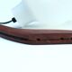 Teak and opaline wall lamp, 60s