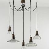 Lustre 4 lampes Brokis