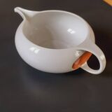 Space Age Sauceboat Year 70 porcelain Manufacture Royale De Limoges