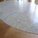 Saarinen Dining Table - Oval Statuarietto Marble KNOLL Eero Saarinen