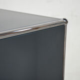 Meuble de rangement USM Haller gris