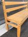 Mid-century vintage children's school bench