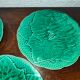 3 Old plates Gien France Creation Primefleur
