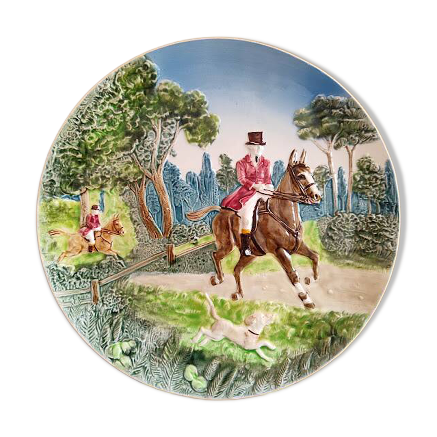 1930/1950 Plate Marked Lu on the back 3728 dv LU Germany?