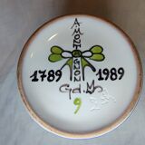 Nevers Montagnon earthenware cup commemorating the Revolution