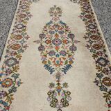 Tapis d'orient iran Kashan - entièrement fait main  - dimensions: 1.40 X 0.68 mètres