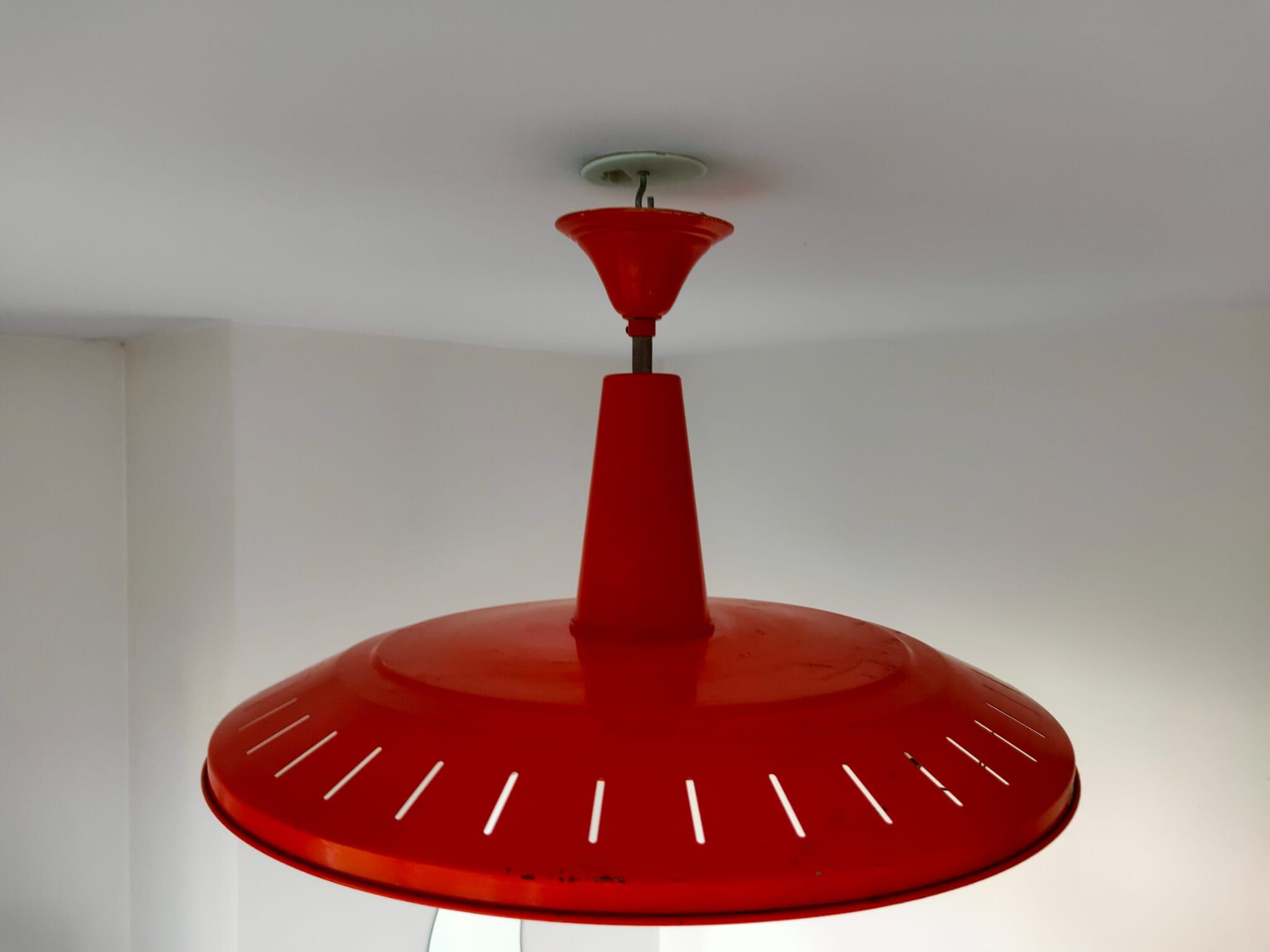 Suspension design vintage Van Haute orange