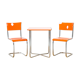 Mücke & melder 2 chairs & table set 40s
