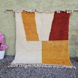 Authentic Berber rug in pure wool 2.5x1.5 m