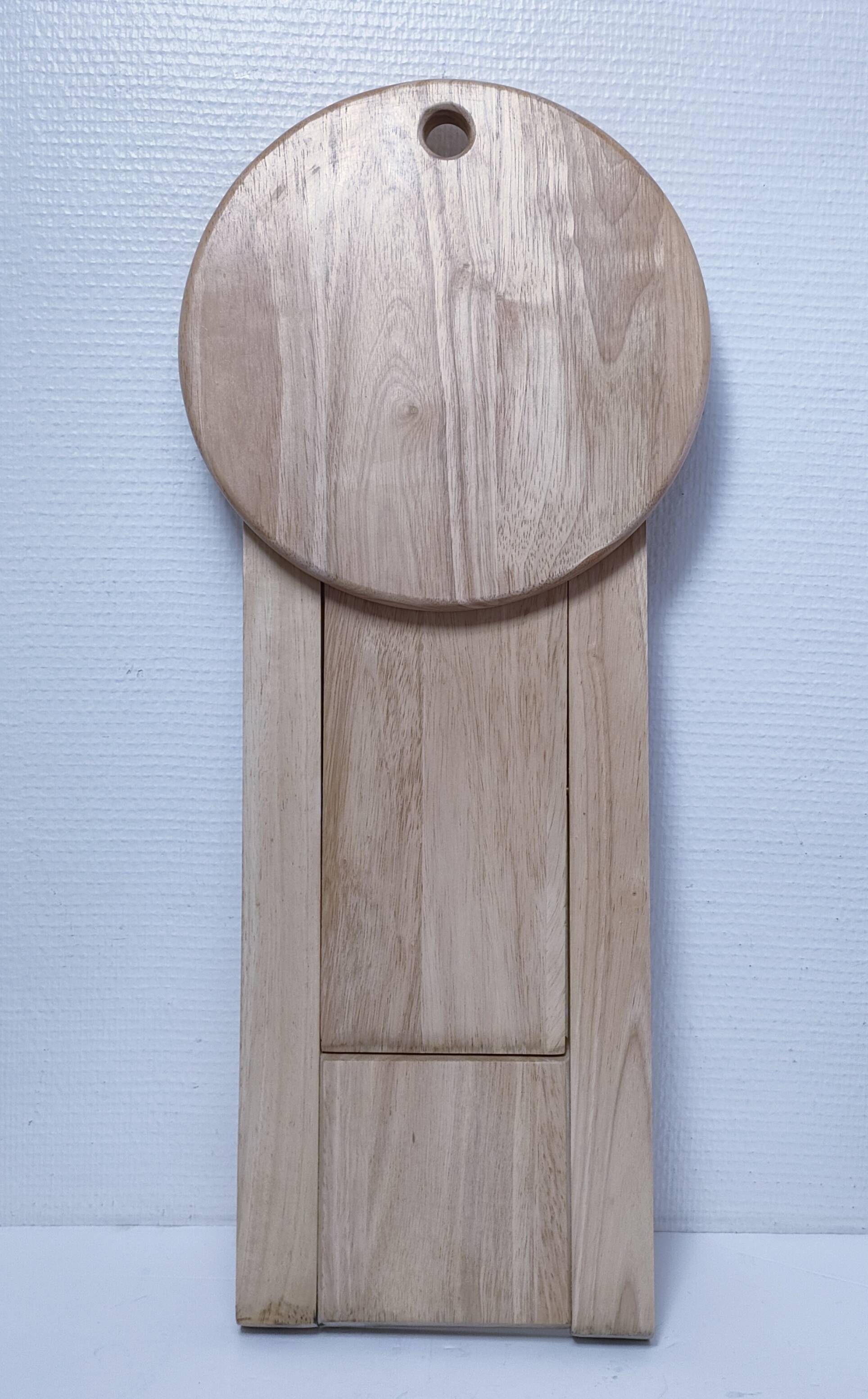 "Suzy" stool by Adrian Reed solid beech 80s