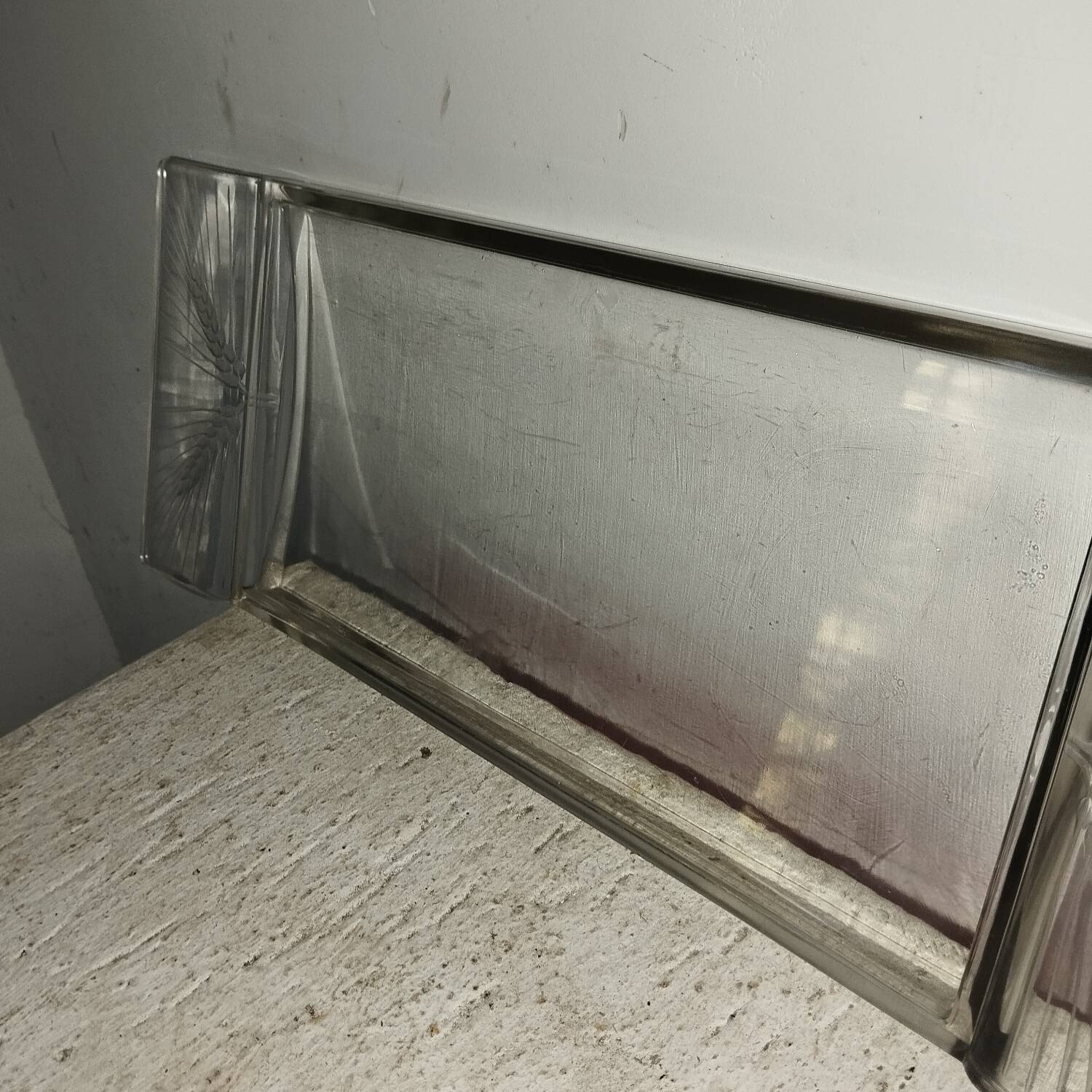 Lalique Arras Wheat Ear Tray Coupe Dish